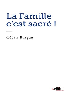 cover image of La famille c'est sacré !